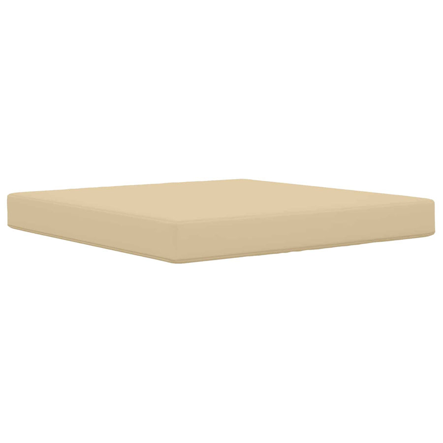 Buiten bankkussen Beige 80 x 80 x 8 cm Polyester