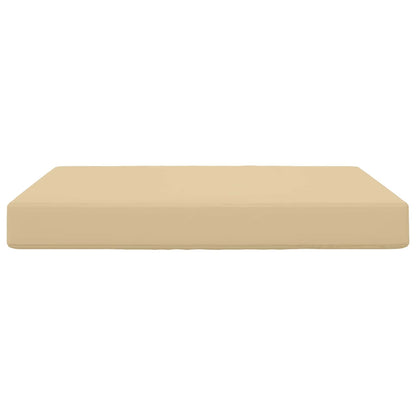 Buiten bankkussen Beige 80 x 80 x 8 cm Polyester
