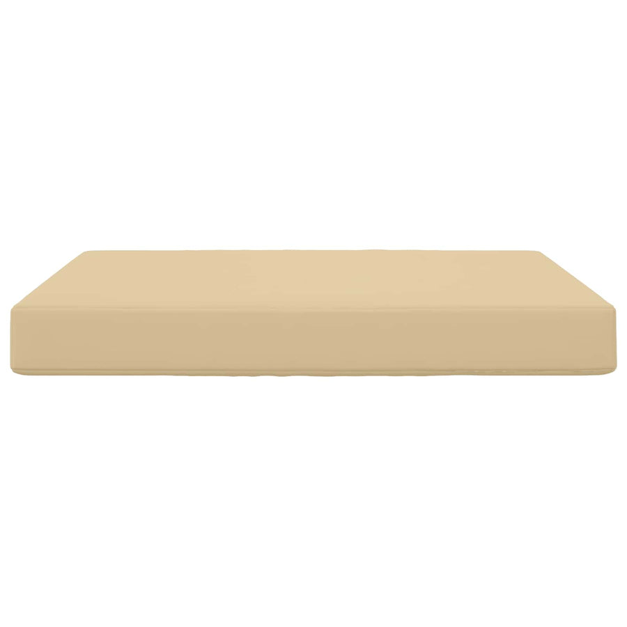 Buiten bankkussen Beige 80 x 80 x 8 cm Polyester