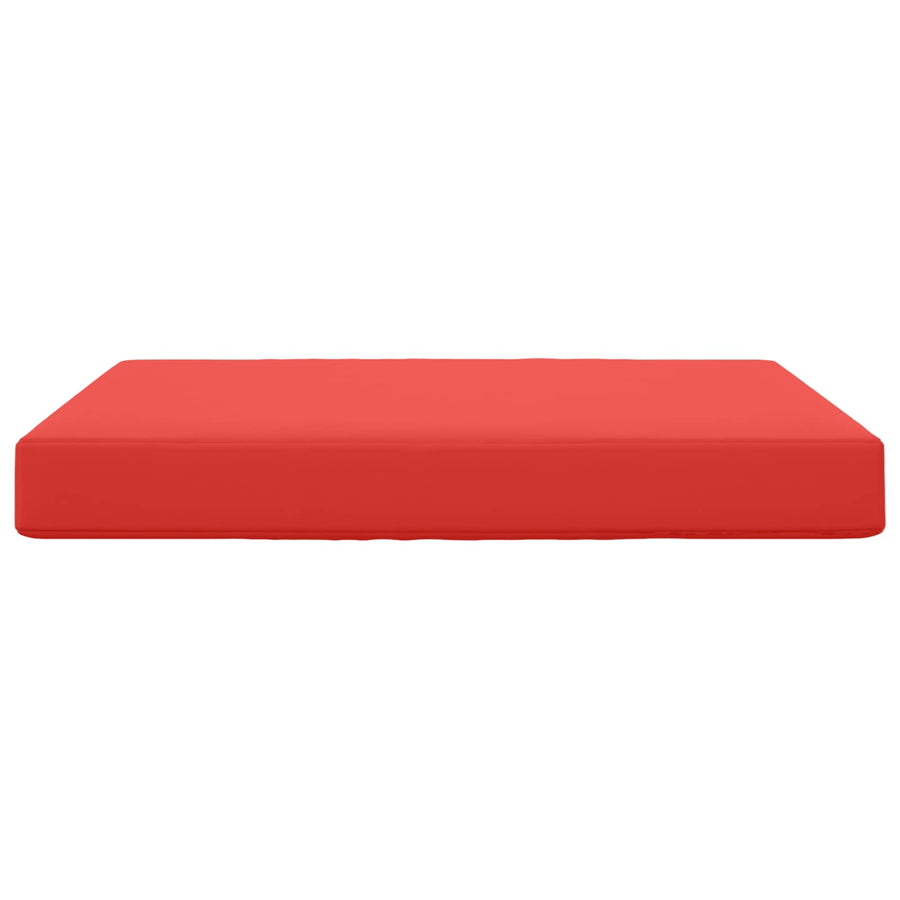 Buiten bankkussen Rood 80 x 80 x 8 cm Polyester