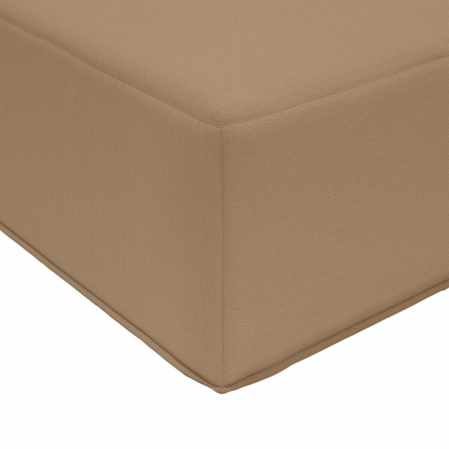 Buiten bankkussen Taupe 80 x 80 x 8 cm Polyester