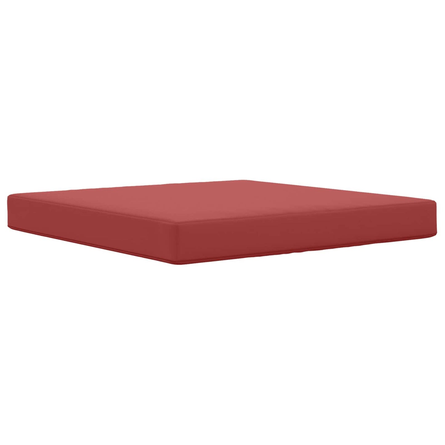 Buiten bankkussen Wijnrood 80 x 80 x 8 cm Polyester