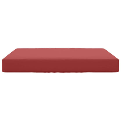 Buiten bankkussen Wijnrood 80 x 80 x 8 cm Polyester