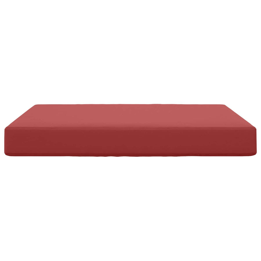 Buiten bankkussen Wijnrood 80 x 80 x 8 cm Polyester