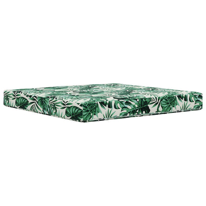 Buiten bankkussen Bladpatroon 80 x 80 x 8 cm Polyester