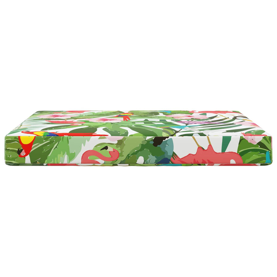 Buiten bankkussen kleurrijk 80 x 80 x 8 cm Polyester