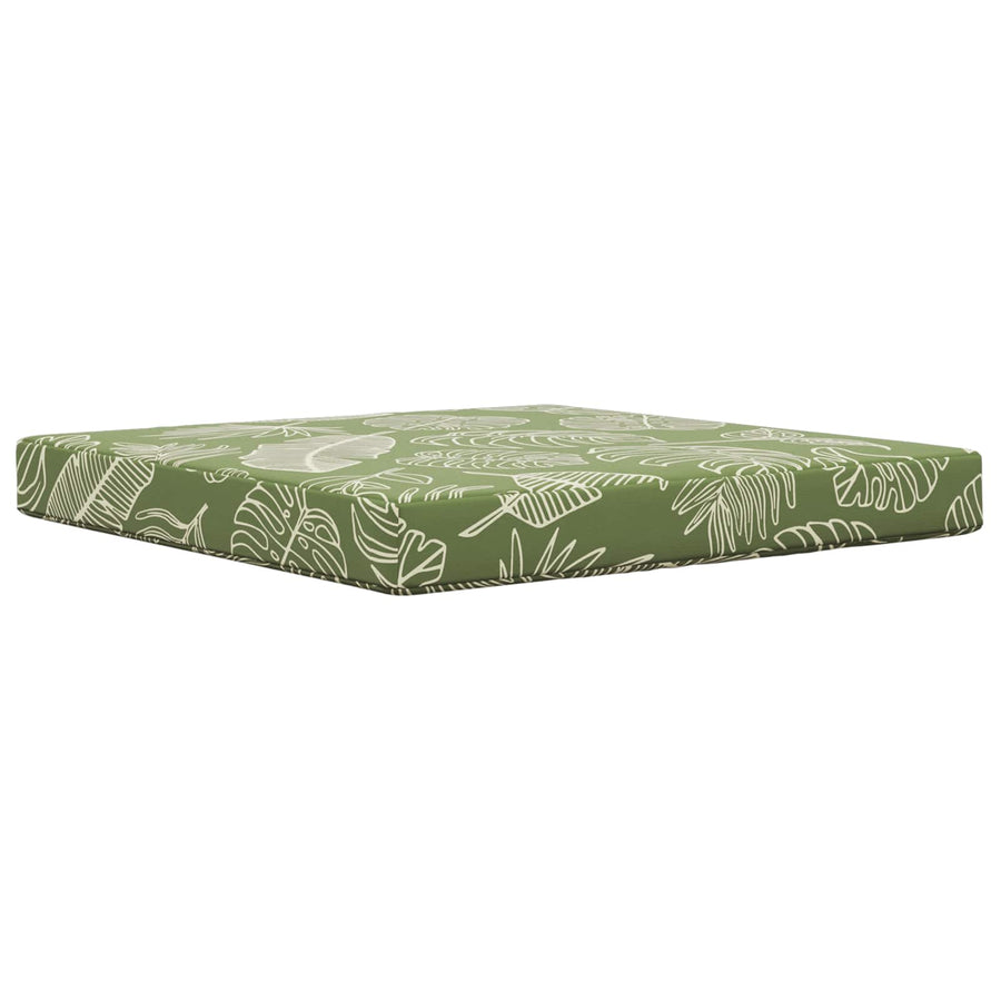 Buiten bankkussen Bladontwerp 80 x 80 x 8 cm Polyester