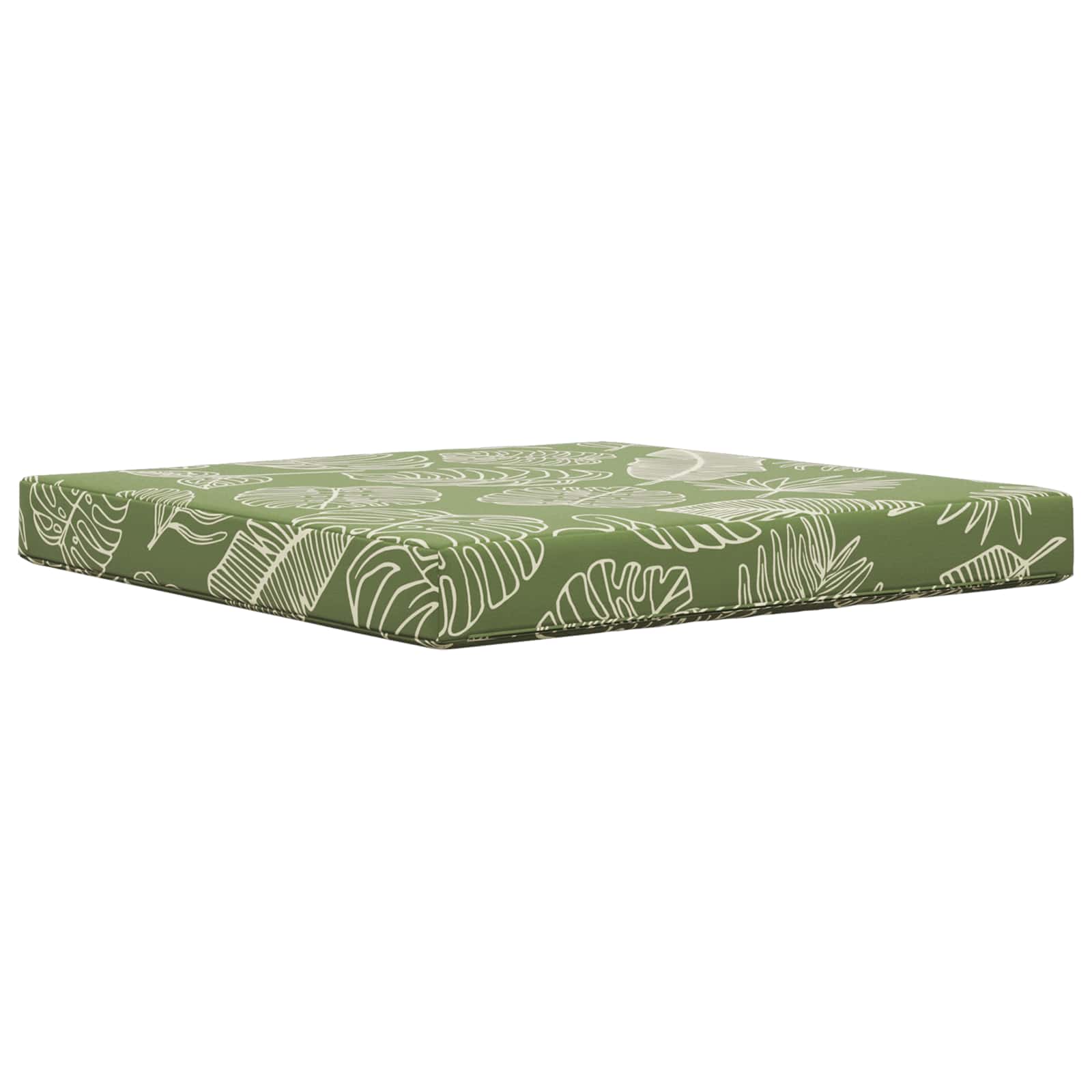 Buiten bankkussen Bladontwerp 80 x 80 x 8 cm Polyester
