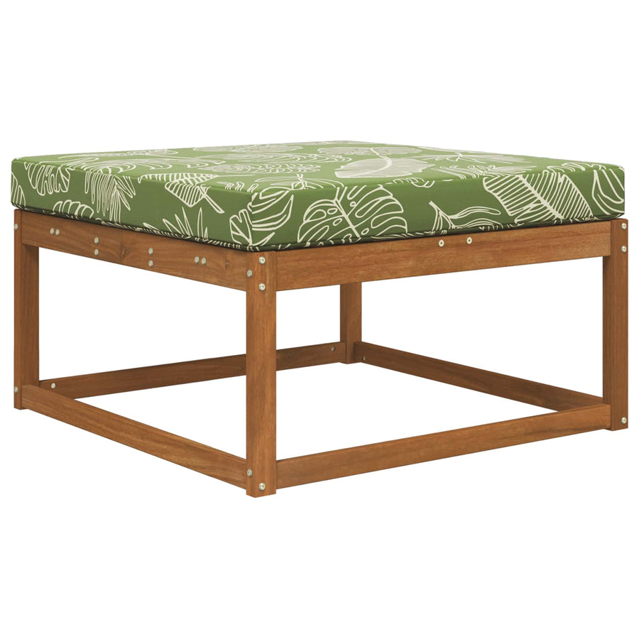 Buiten bankkussen Bladontwerp 80 x 80 x 8 cm Polyester