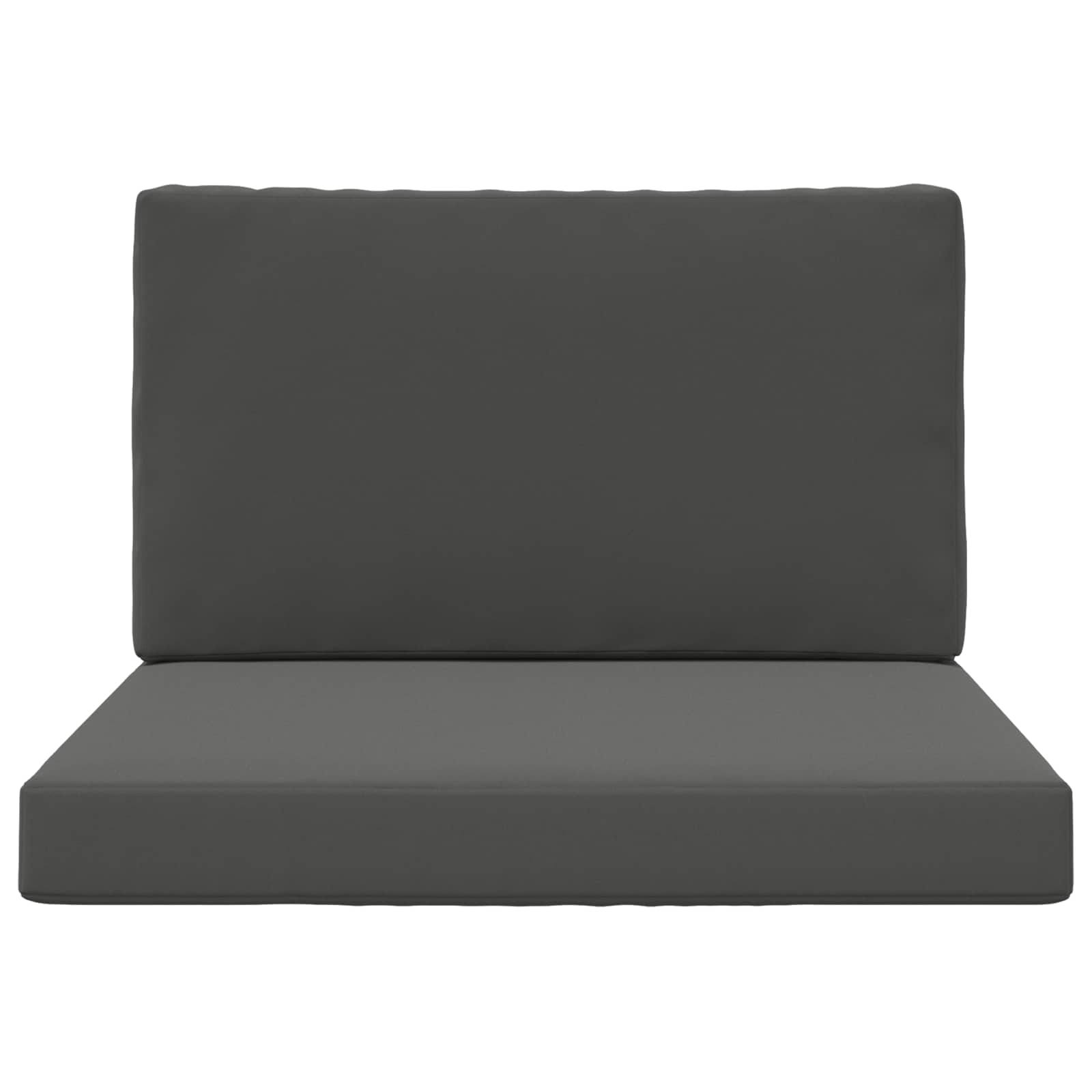 Buiten bankkussen 2 pcs Antraciet Polyester