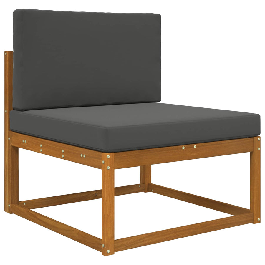 Buiten bankkussen 2 pcs Antraciet Polyester