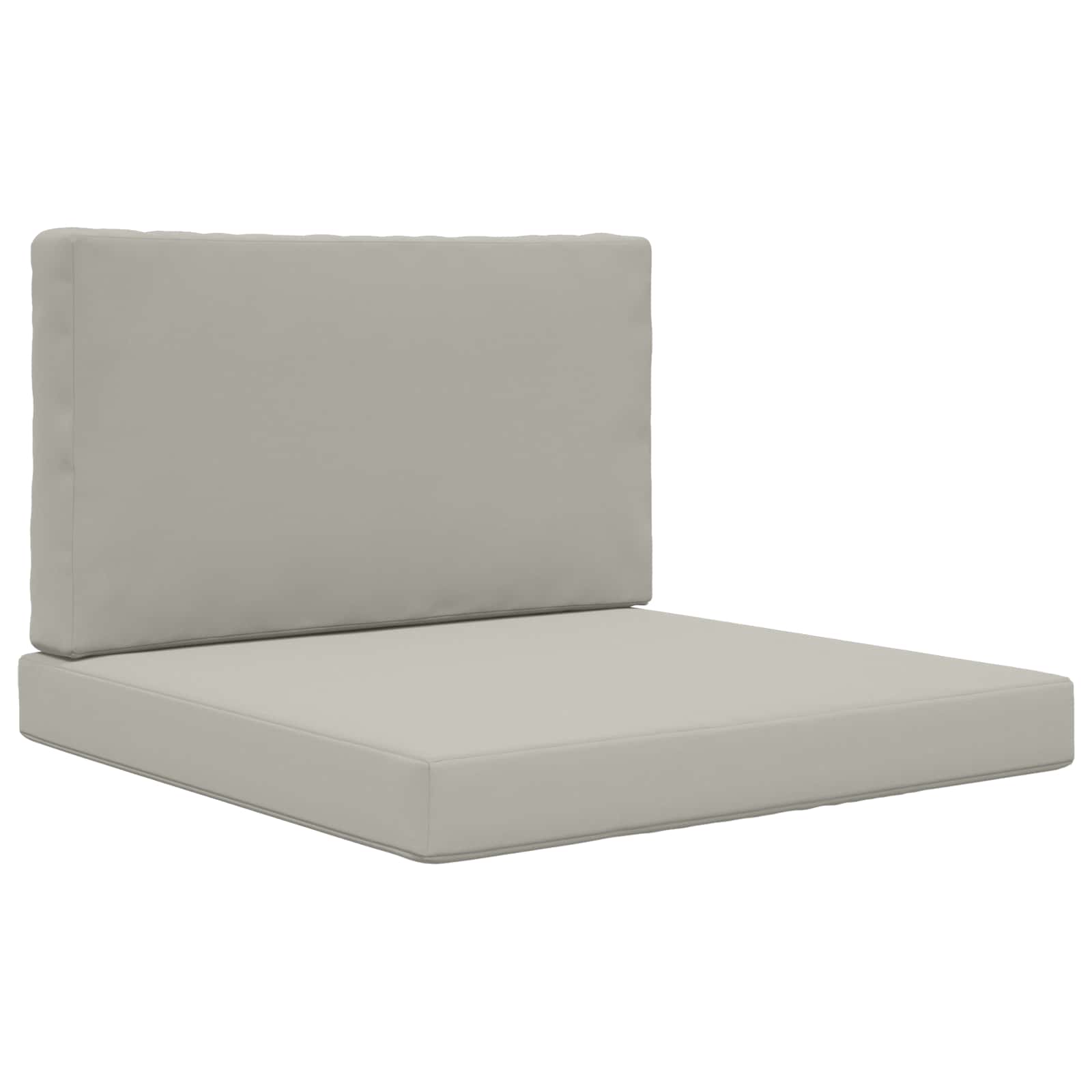 Buiten bankkussen 2 pcs Grijs Polyester