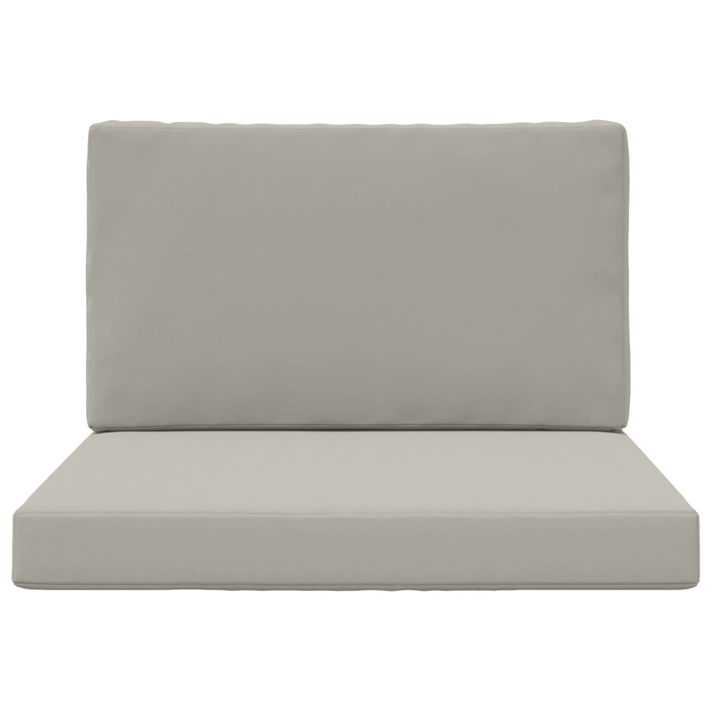 Buiten bankkussen 2 pcs Grijs Polyester