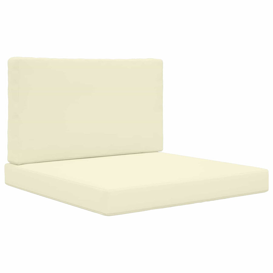 Buiten bankkussen 2 pcs Crème Polyester
