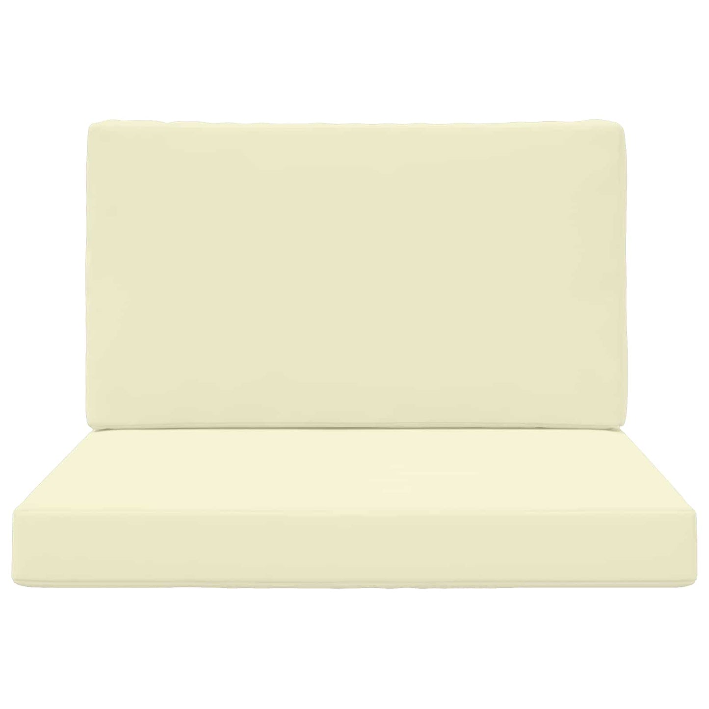 Buiten bankkussen 2 pcs Crème Polyester