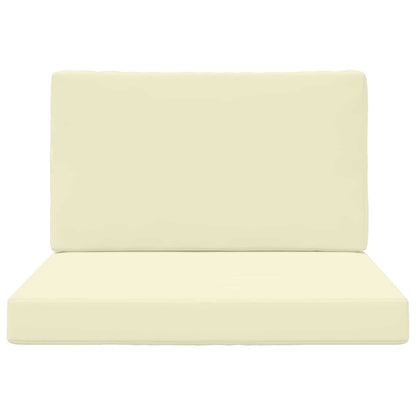 Buiten bankkussen 2 pcs Crème Polyester