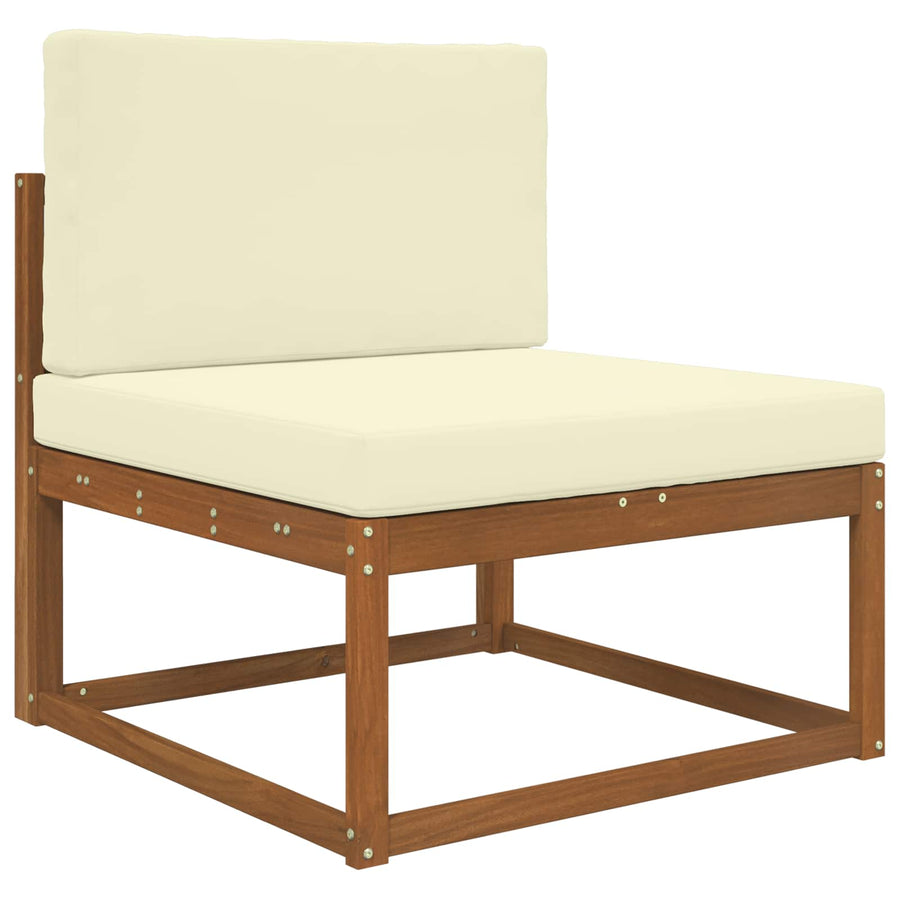 Buiten bankkussen 2 pcs Crème Polyester