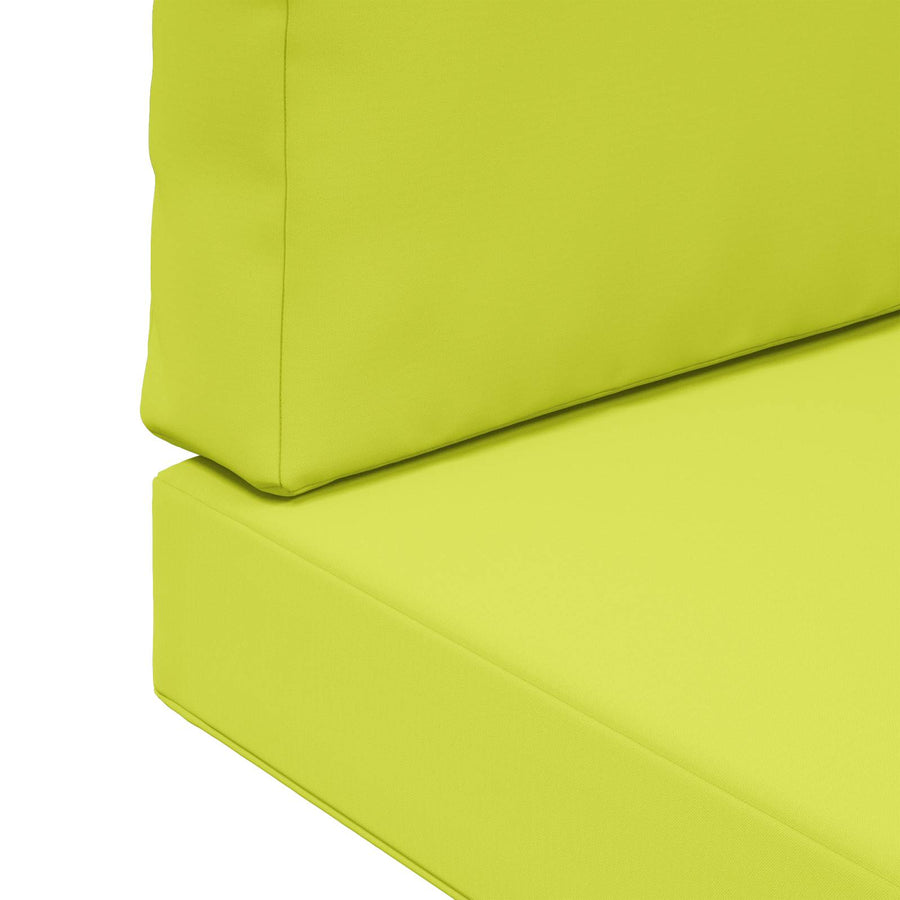 Buiten bankkussen 2 pcs Groen Polyester