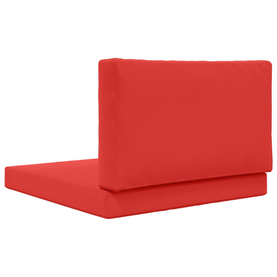 Buiten bankkussen 2 pcs Rood Polyester