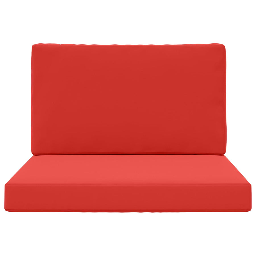 Buiten bankkussen 2 pcs Rood Polyester