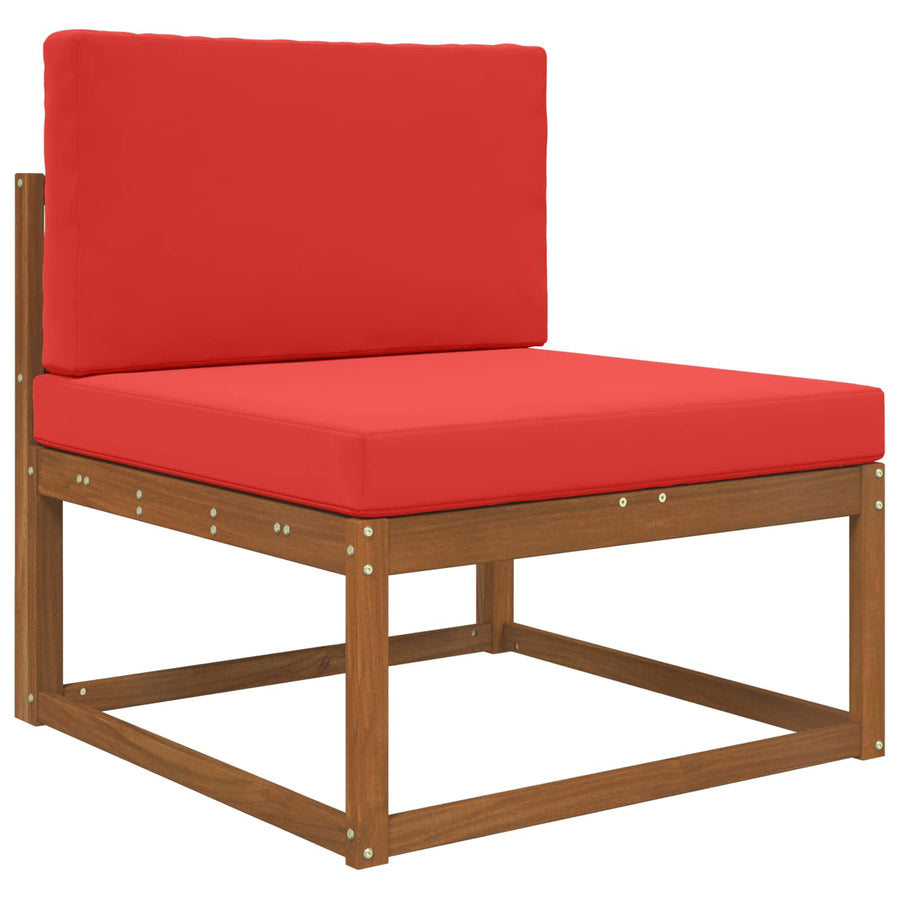 Buiten bankkussen 2 pcs Rood Polyester