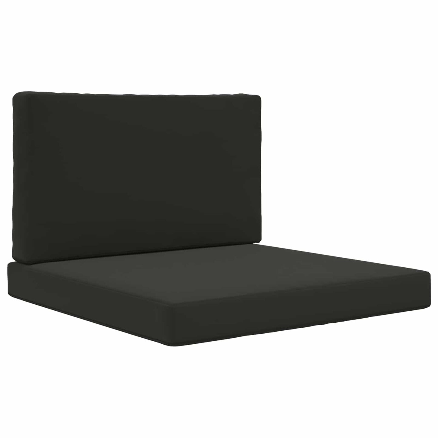Buiten bankkussen 2 pcs Zwart Polyester