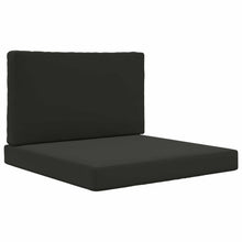 Buiten bankkussen 2 pcs Zwart Polyester