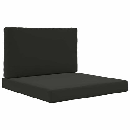 Buiten bankkussen 2 pcs Zwart Polyester