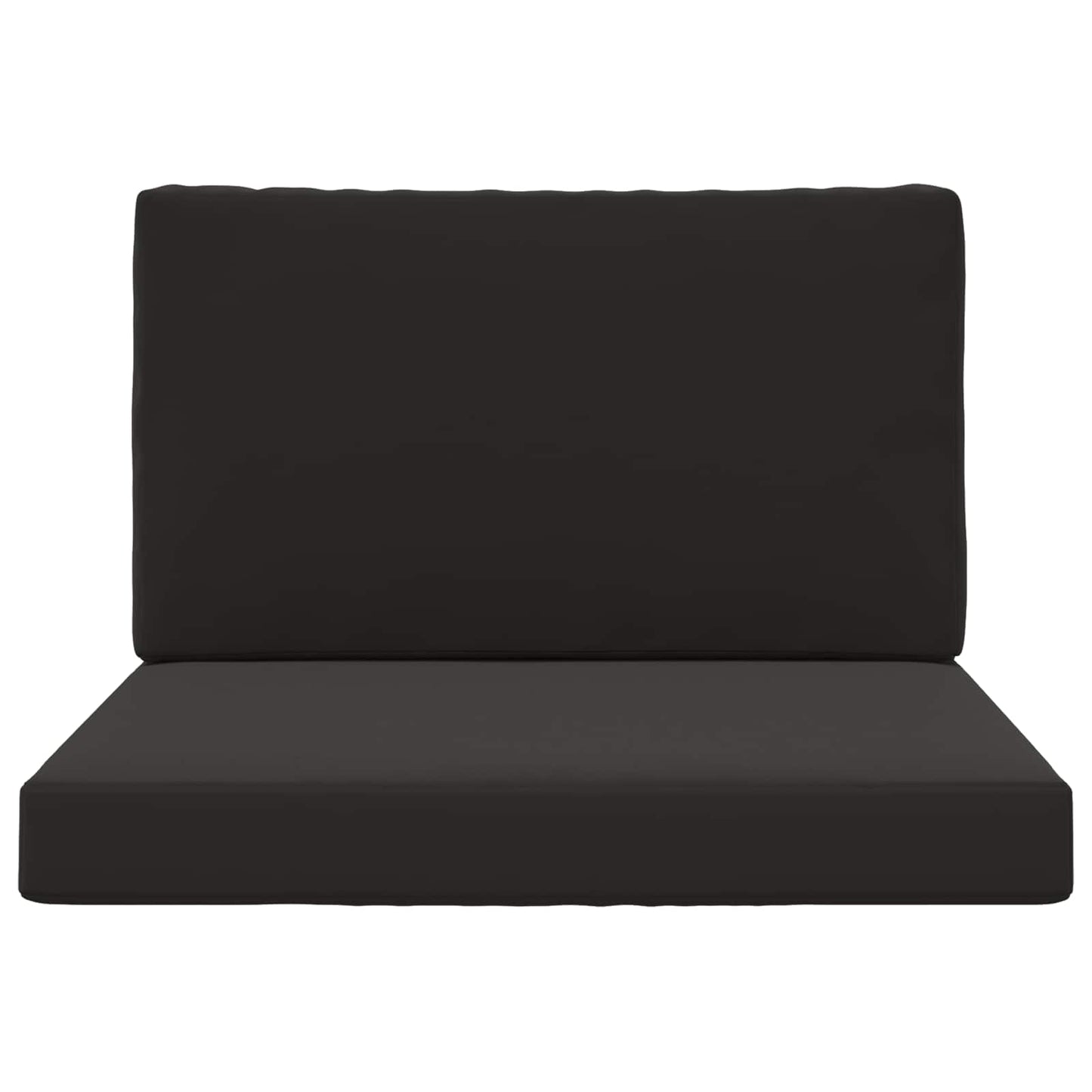 Buiten bankkussen 2 pcs Zwart Polyester