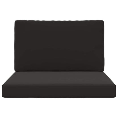Buiten bankkussen 2 pcs Zwart Polyester