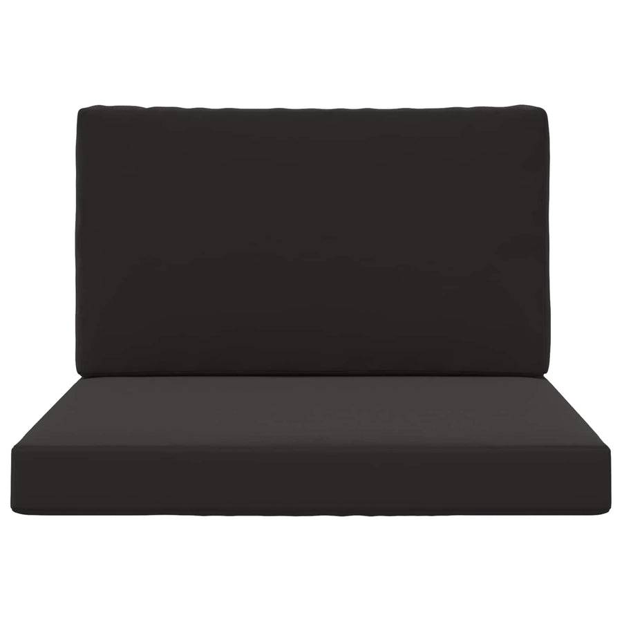 Buiten bankkussen 2 pcs Zwart Polyester