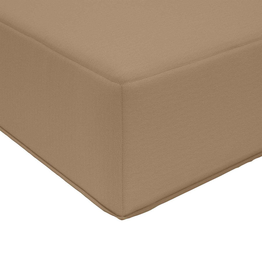Buiten bankkussen 2 pcs Taupe Polyester