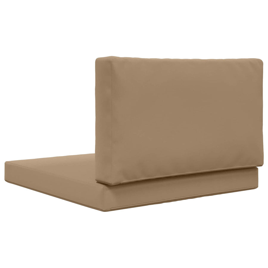 Buiten bankkussen 2 pcs Taupe Polyester