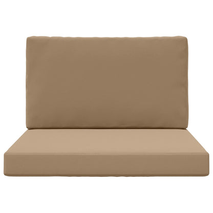 Buiten bankkussen 2 pcs Taupe Polyester
