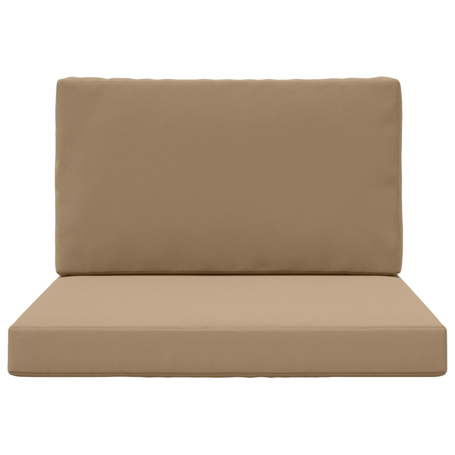 Buiten bankkussen 2 pcs Taupe Polyester
