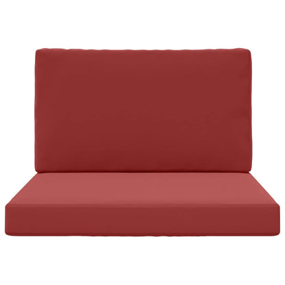 Buiten bankkussen 2 pcs Wijnrood Polyester