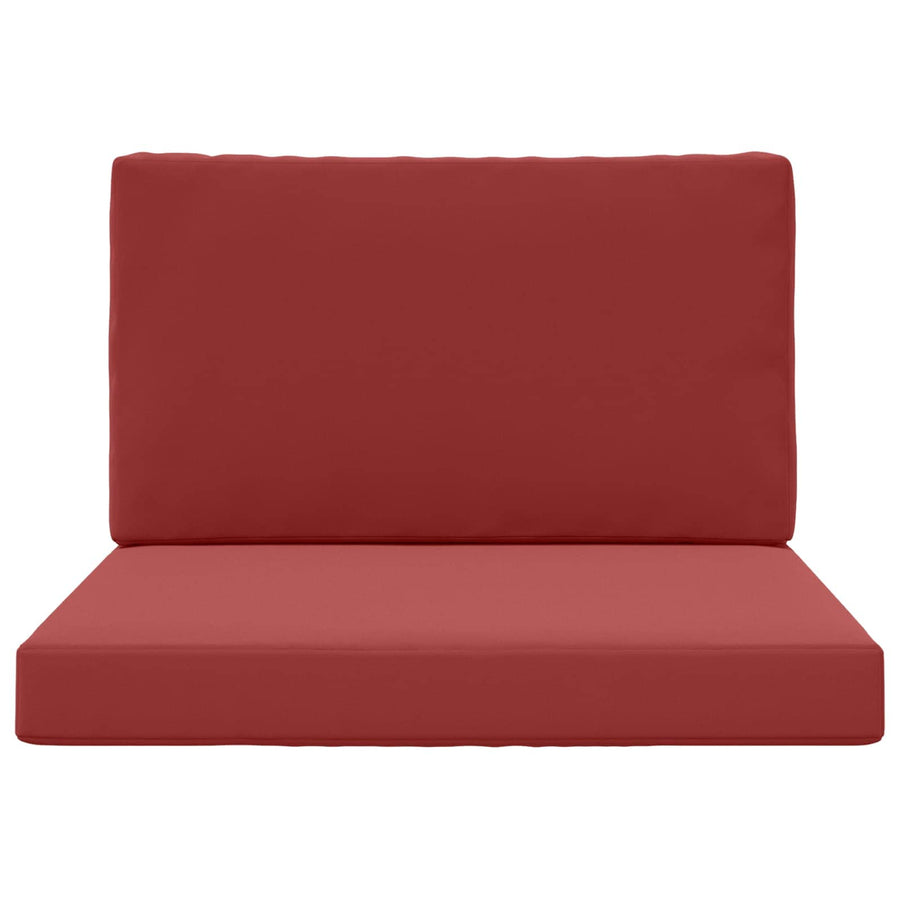 Buiten bankkussen 2 pcs Wijnrood Polyester