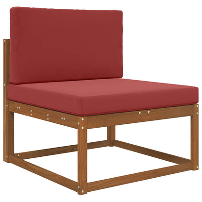 Buiten bankkussen 2 pcs Wijnrood Polyester