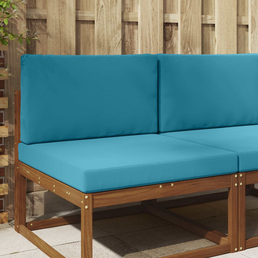 Buiten bankkussen 2 pcs Koninklijk Blauw Polyester