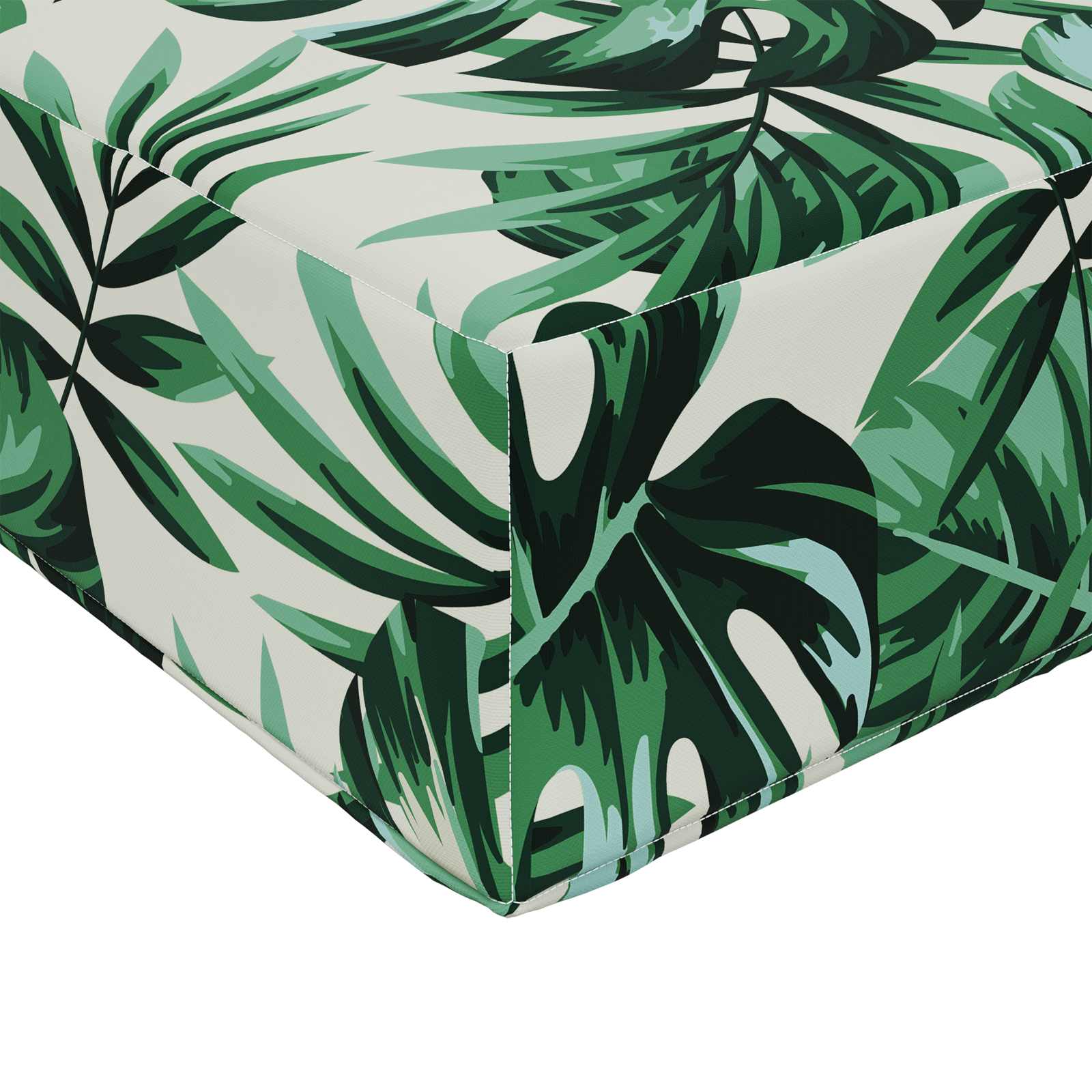 Buiten bankkussen 2 pcs Bladpatroon Polyester
