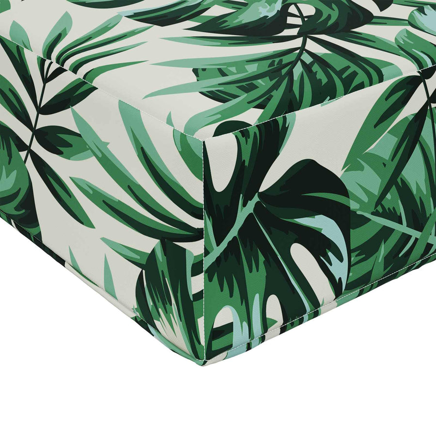 Buiten bankkussen 2 pcs Bladpatroon Polyester