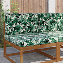 Buiten bankkussen 2 pcs Bladpatroon Polyester