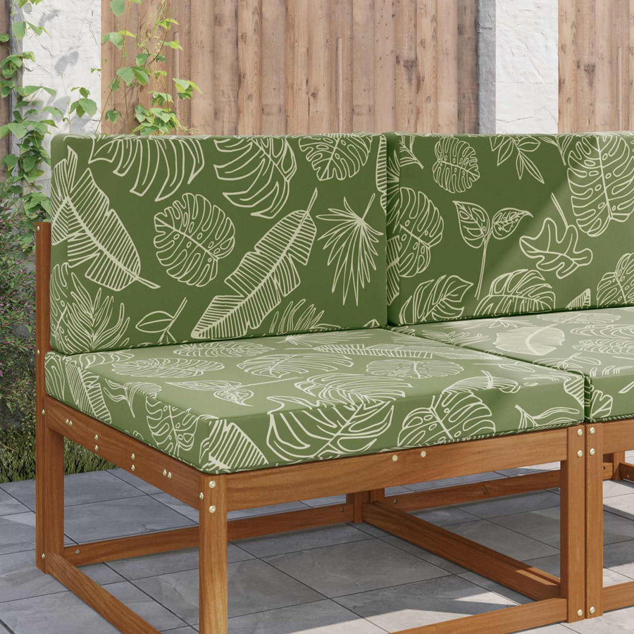 Buiten bankkussen 2 pcs Bladontwerp Polyester