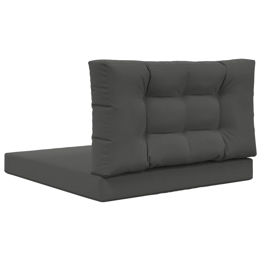 Buiten bankkussen 2 pcs Antraciet Polyester