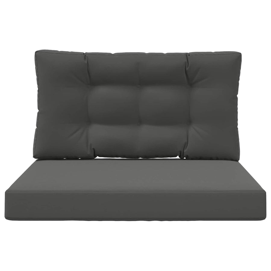 Buiten bankkussen 2 pcs Antraciet Polyester