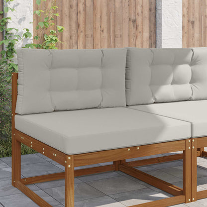 Buiten bankkussen 2 pcs Grijs Polyester