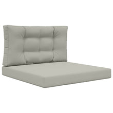 Buiten bankkussen 2 pcs Grijs Polyester