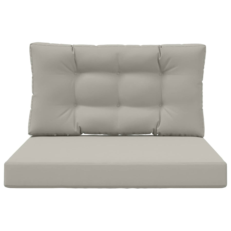 Buiten bankkussen 2 pcs Grijs Polyester