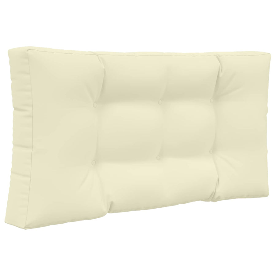 Buiten bankkussen 2 pcs Crème Polyester