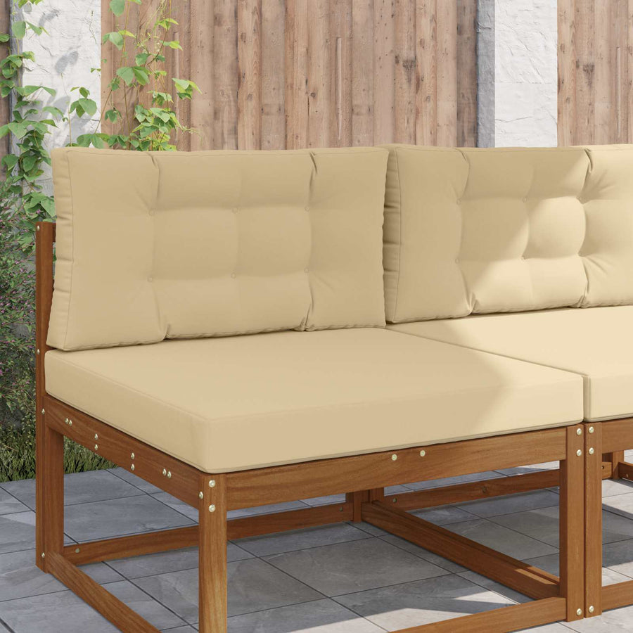 Buiten bankkussen 2 pcs Beige Polyester